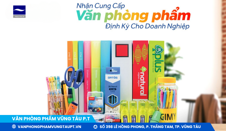 Tìm nhà cung cấp Văn phòng phẩm Vũng Tàu chất lượng tốt